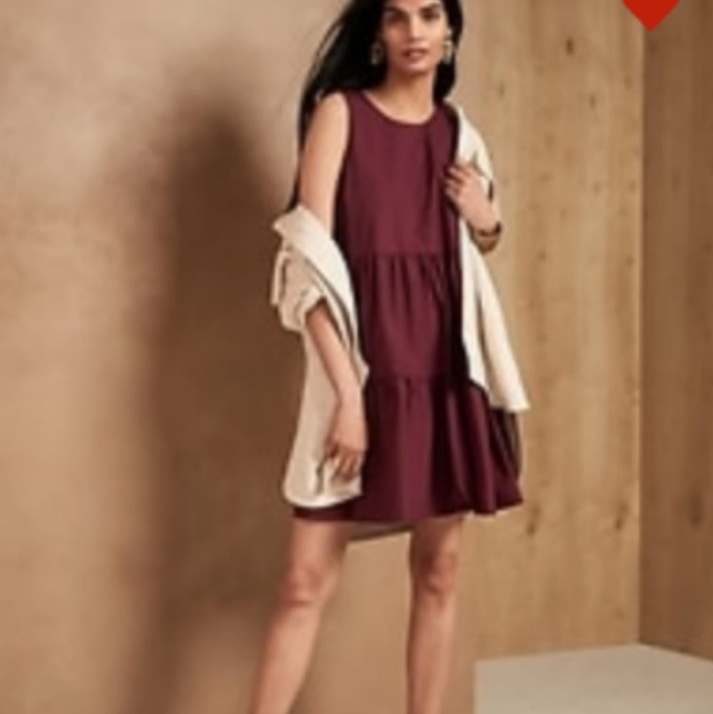 Poplin Dress Banana Republic